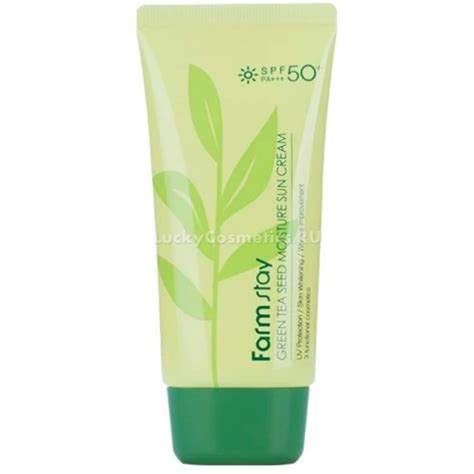 FarmStay Green Tea Seed Moisture Sun Cream SPF 50 PA+++: отзывы ...
