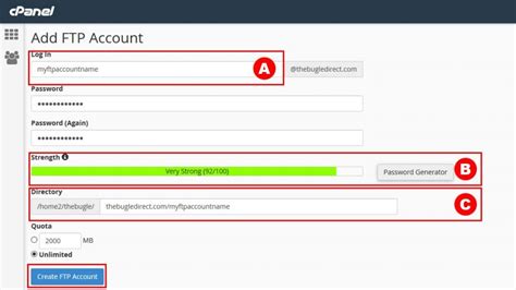 How To Create An Ftp Account Great Fx Media