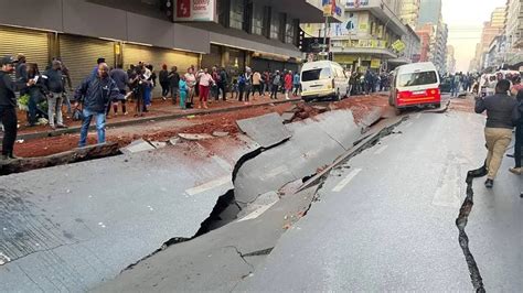 Watch: Massive Gas Explosion Causes Huge Craters On Johannesburg CBD ...