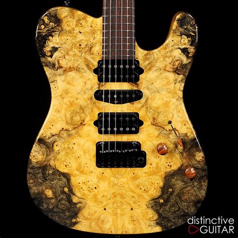 Suhr Custom Classic T 24 Buckeye Burl Natural Gloss 30000 Suhr Guitar Buckeye Burl