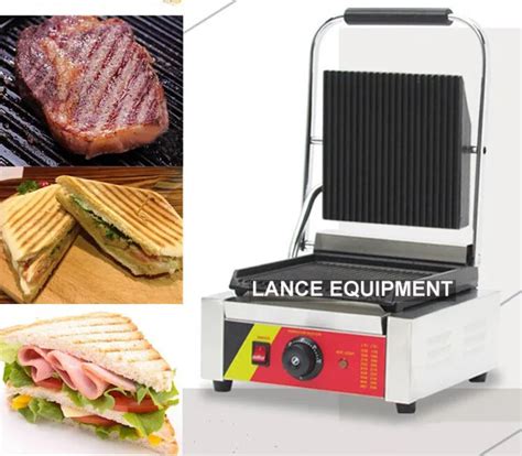 Free shipping single head sandwich machine/ commercial grill sandwich ...