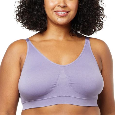 Rhonda Shear 2 Pack Seamless Comfort Ahh Bra With Lace Back Detail