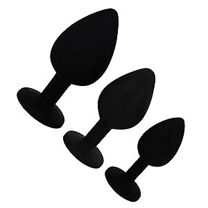Amazon Anal Sex Trainer 3PCS Silicone Jeweled Butt Plugs Eastern Delights Anal Sex Toys