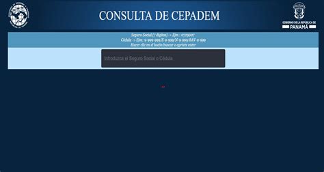 Mef Habilita Plataforma Digital Para Consultas Sobre Cepadem