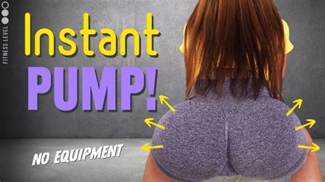 Min Instant Booty Pump To Grow Your Butt Faster No Squats No Lunges