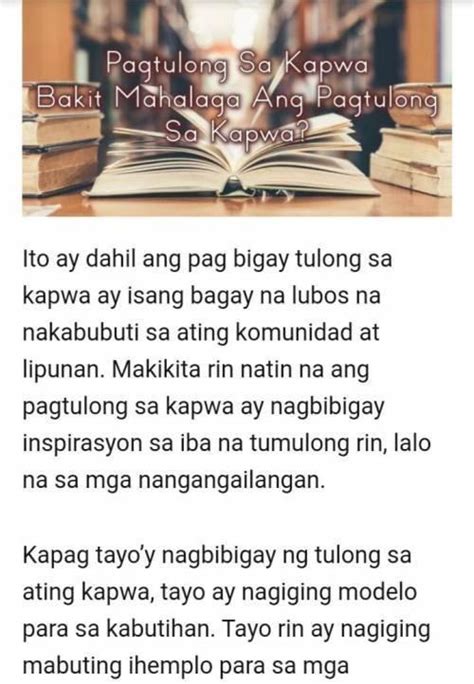 Gaurain 2Gumawa Ng Isang Talata Na Nagpapaliwanag Kung Bakit Mahalaga