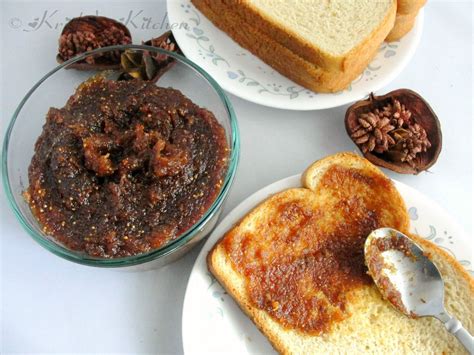 Krithi's Kitchen: Dried Figs and Dates Spicy Jam