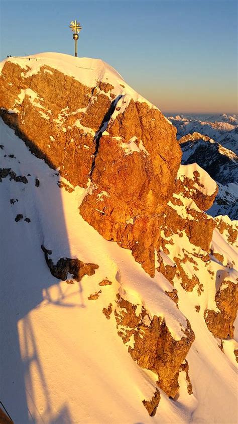 Zugspitze Summit Cross Photograph by Two Small Potatoes - Fine Art America