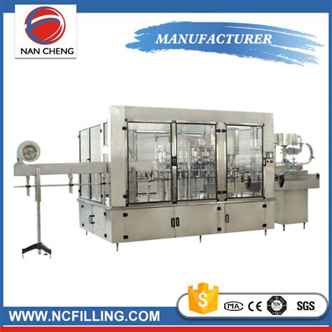 Automatic Carbonated Beverage Drink Water Filling Machine Germany