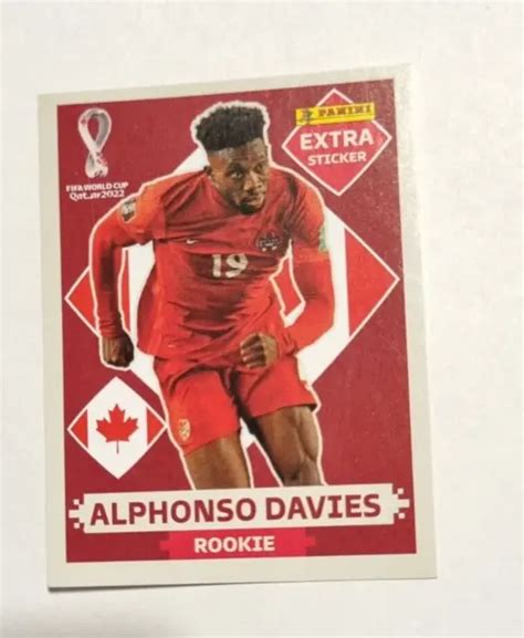 Panini Fifa World Cup Qatar Extra Sticker Alphonso Davies Rookie