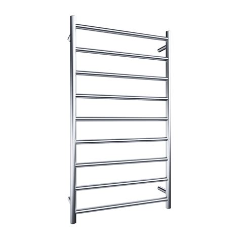 Evoke Bar Heated Towel Rail In Chrome Archipro Nz