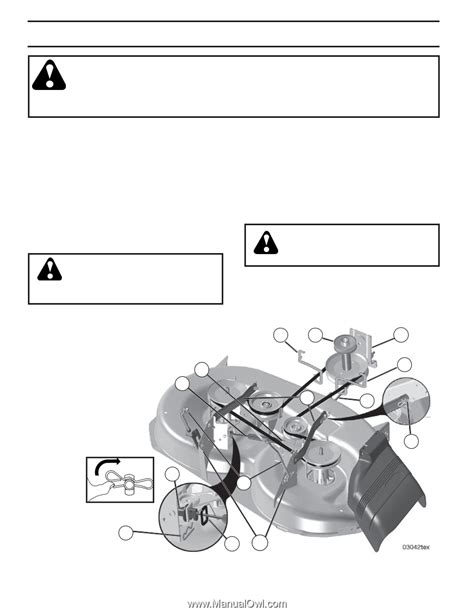 Husqvarna Inch Mower Deck Parts Diagram