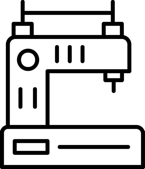 Sewing Machine Vector Icon 20015219 Vector Art At Vecteezy