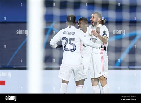 Benzema vinicius goal hi-res stock photography and images - Alamy