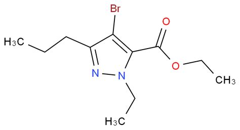 Bromo Ethyl Propyl H Pyrazole Carboxylic Acid Ethyl Ester