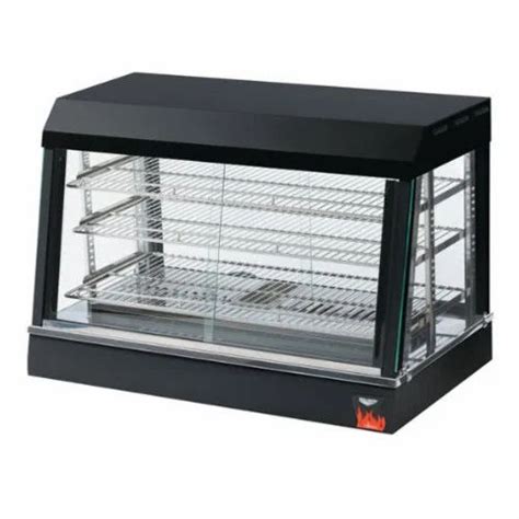 Black Equipment Type Gas Range Food Warmer Hot Case For Restaurant At In Mumbai