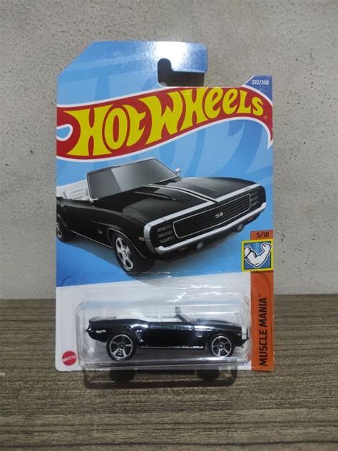 Hot Wheels 69 Camaro Convertible Lazada Indonesia