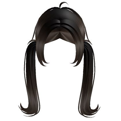 Flowey Anime Pigtail Black Ombre Roblox Item Rolimon S