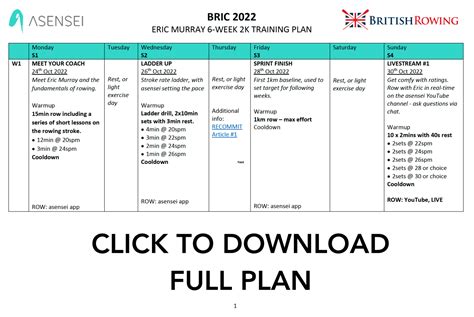 K Indoor Rowing Training Plan Eoua Blog