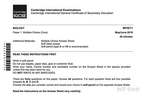 Igcse课程学习高清资料最新汇总，牛剑学长学姐整理，超全超有用！ 知乎