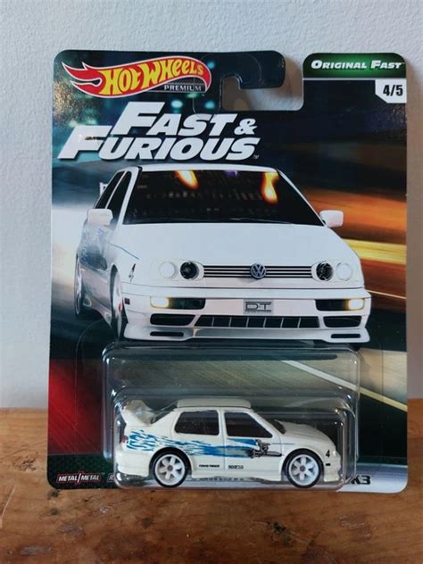 Hot Wheels Fast And Furious Original Fast Vw Volkswagen Jetta Mk Jesse Voiture Eur