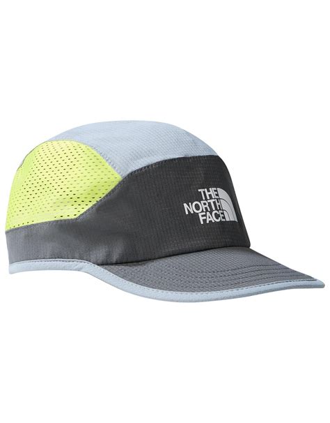 The North Face Summer Lt Run Hat Anthracite Grey Fizz Lime Monument