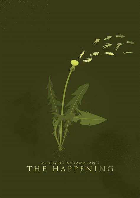 Alternative movie poster for The Happening by Ben Turner