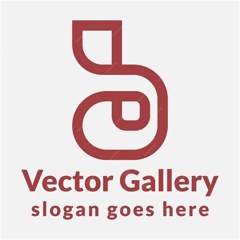 Premium Vector | Flat b abstract logo design