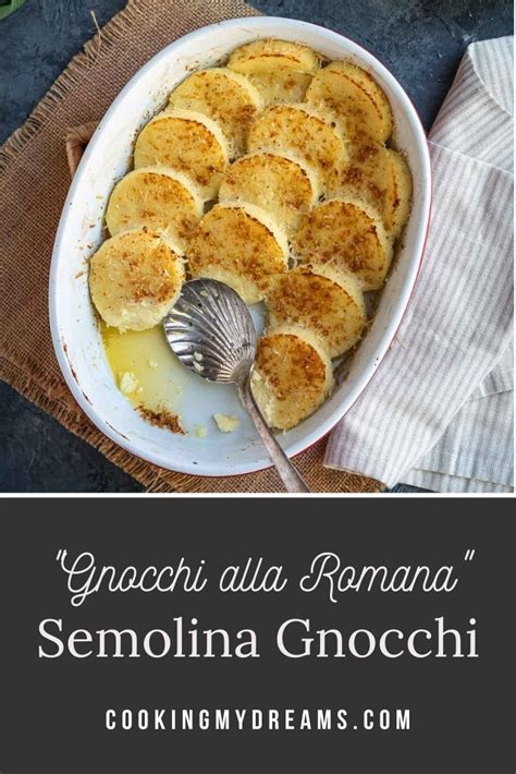 Gnocchi alla Romana (Baked Semolina Gnocchi) - Cooking My Dreams