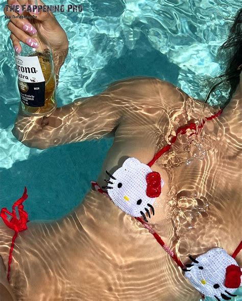 Gizele Oliveira Hot In GCDS Bikini 5 Photos The Fappening