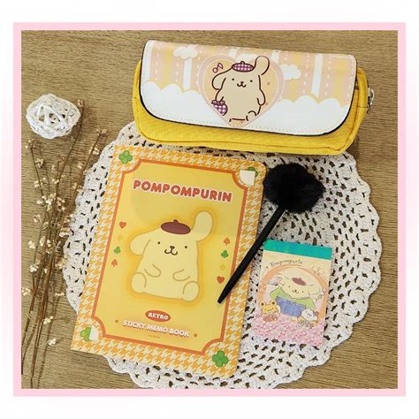 Pompompurin Sanrio Stationery Pack - Etsy