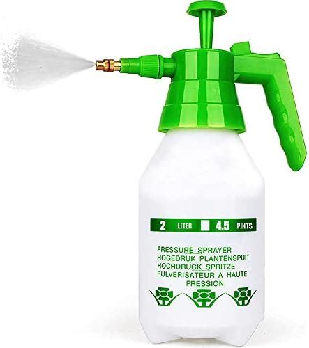 Tmz® 2l Garden Pressure Spray Bottle Portable Hand Pump Sprayer Weed