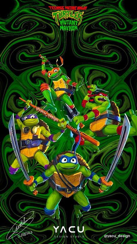 Wallpaper Tortugas Ninja Caos Mutante IPhone Ninja Turtles Cartoon