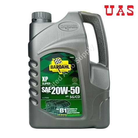 Bardahl Sae W Xp Super Mineral Engine Oil Litre