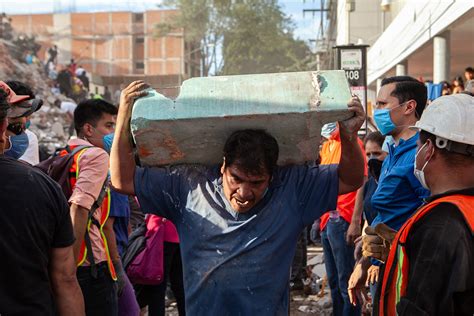 Fotogaler A A Os Del Sismo Devastador De Septiembre De