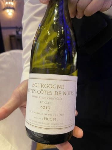 Ficofi Bourgogne Hautes Côtes de Nuits Vivino US