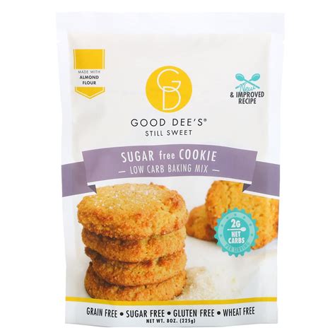 Buy Good Dee S Low Carb Baking Mix Sugar Free Cookie 8 Oz 225 G Made With Almond Flour