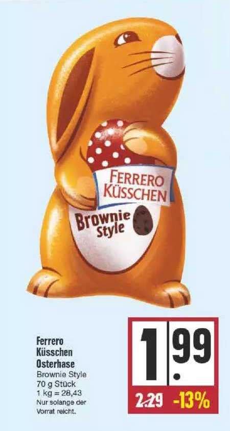 Ferrero K Sschen Osterhase Angebot Bei Edeka Prospekte De