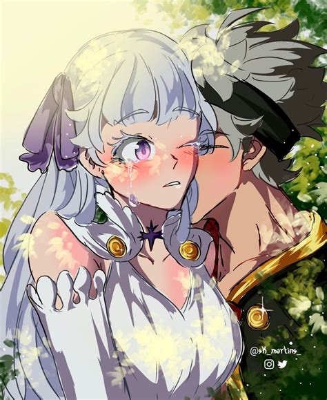 Asta X Noelle Astelle Black Clover Personagens De Anime Casal