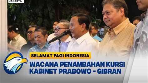 Teka Teki Komposisi Kabinet Prabowo Gibran Youtube