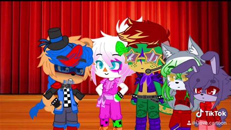 Original Bonnie Meet Glamrock Freddy Security Breach Au Fnaf Gacha Club Youtube