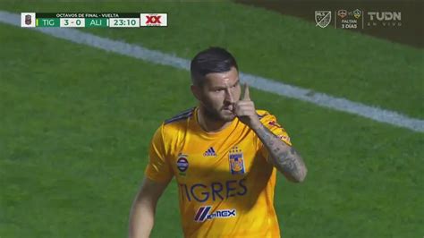 Tigres 3 0 Alianza FC Gignac se convierte en el máximo goleador regio