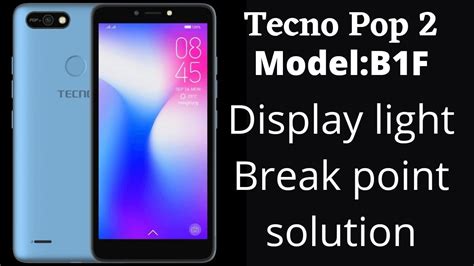 Tecno Pop 2 B1F Display Light Solution Stipjumper Tecno Display