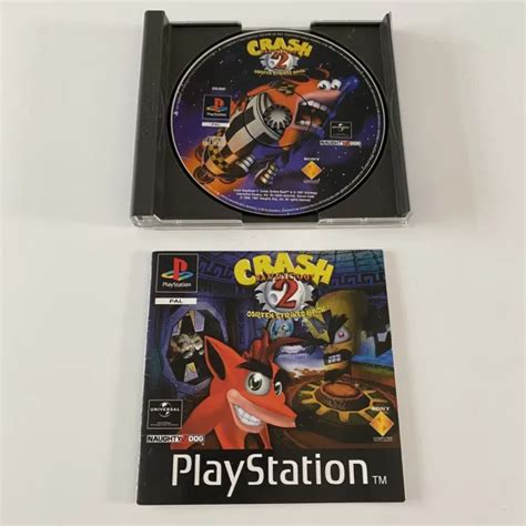 Crash Bandicoot 2 Cortex Strikes Back Ps1 Playstation 1 No Front Inlay