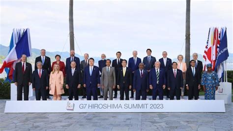 Saiba quem é quem na foto oficial da cúpula do G7