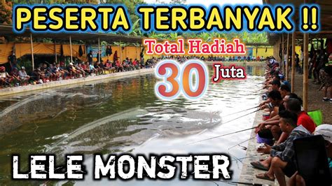 Lomba Mancing Ikan Lele MONSTER Senar PUTUS Semua Kolam Pemancingan