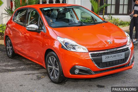 GALLERY Peugeot 208 And 2008 Facelifts On Display Peugeot208 Puretech