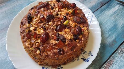 Christmas Fruit And Nut Cake Christmas Cake Recipe Fruit Cake Youtube