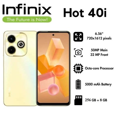 Jual Infinix Hot 40i Nfc 8 256 Gb Garansi Resmi Infinix Indonesia Black Di Seller Beli Beli