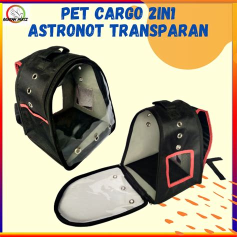 Jual PET CARGO TAS KUCING ASTRONOT Tas Ransel Hewan Atau Travel Bag